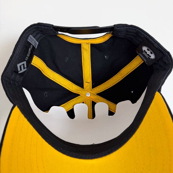 Batman DC Comics Snapback Hat Cap Mens Womens Comic Gift Movie Embroidered Black - Picture 5 of 7